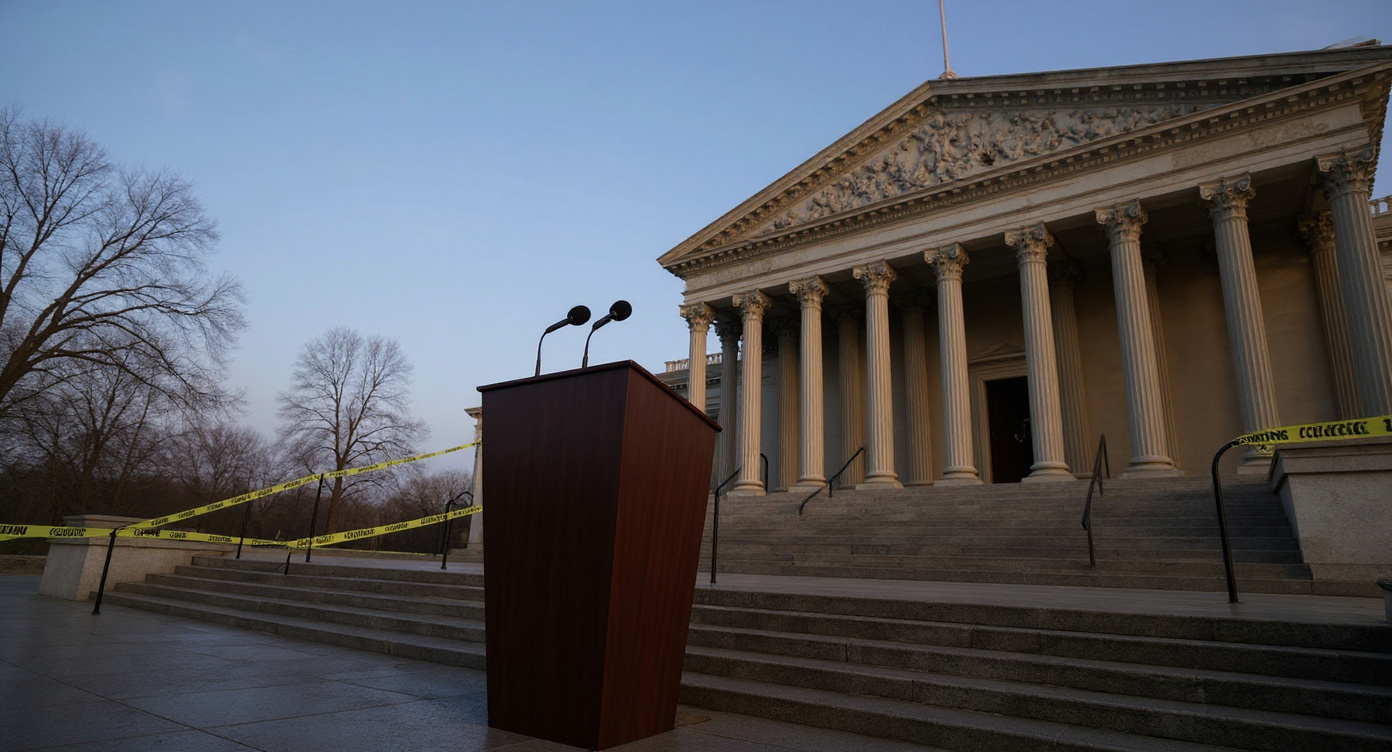 Air Force Major Breaks Federal Law on Capitol Steps — Democrat Calls Him a Hero