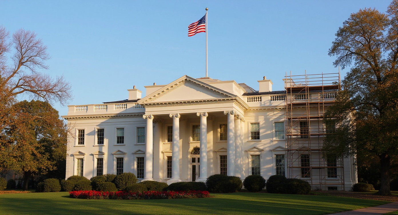 Democrat Accuses Trump of Committing 'Violence on Buildings' for Adding a Ballroom to the White House