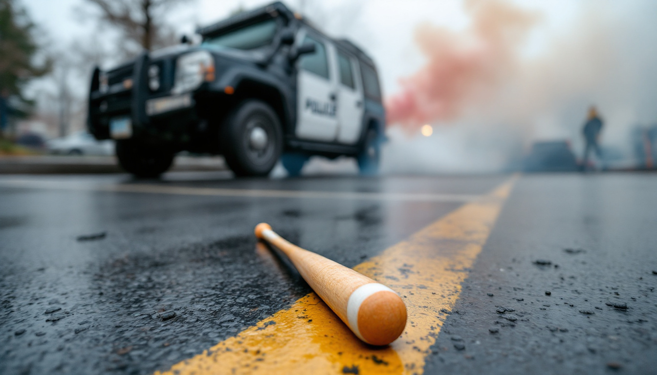 Oregon Protesters Swing Baseball Bat at ICE Officers, Then Wonder Why They Got Tear-Gassed
