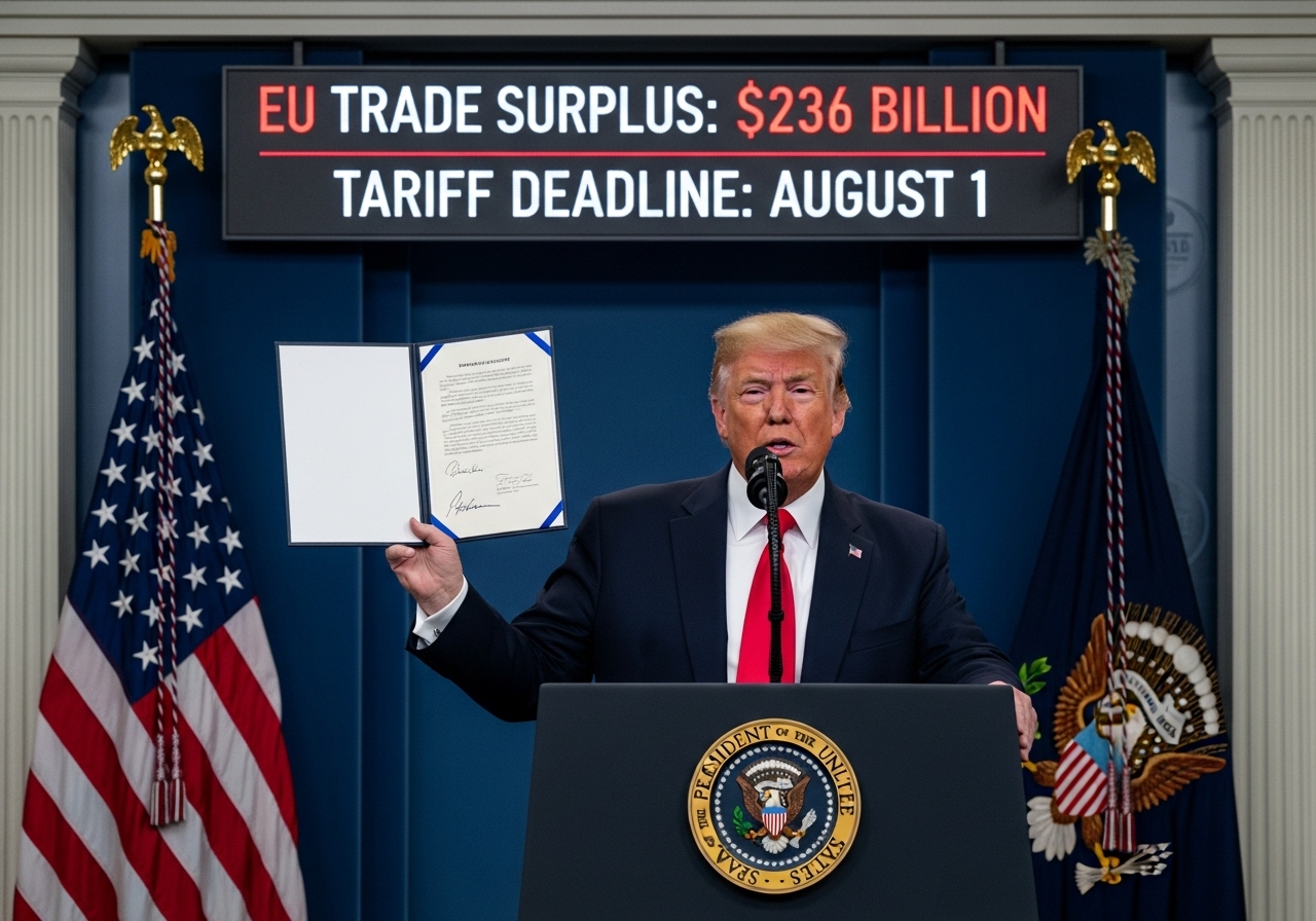 Trump’s Tariff Tactic Sparks Trans-Atlantic Trade Showdown