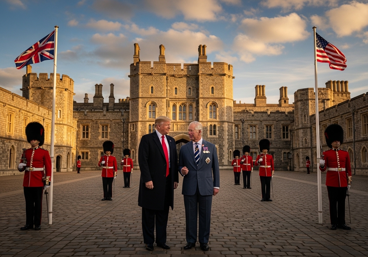 Trump’s Historic UK Visit: Breaking Presidential Records