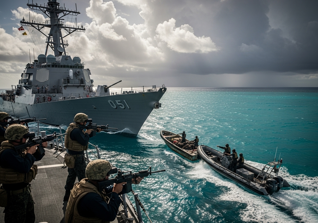 U.S. Troops Deployed to Combat Drug Trafficking Surge