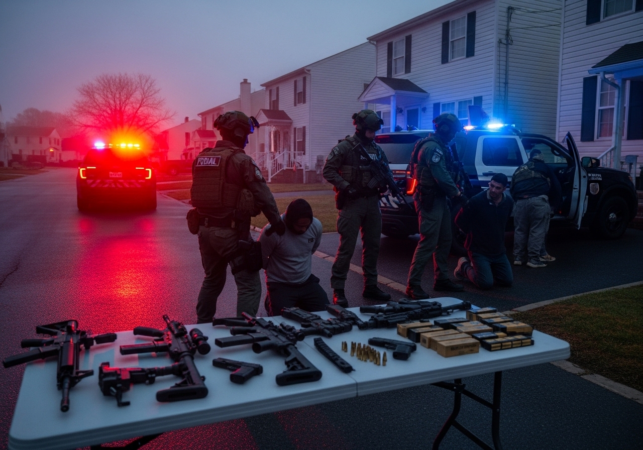 Twin Brothers Arrested for Threatening Federal Agents